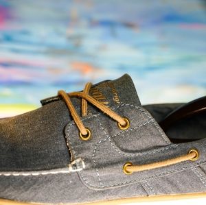 Original Penguin Denim Boat Shoe